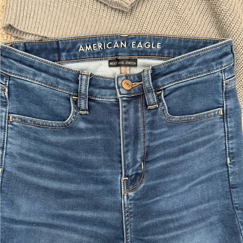 American Eagle Outfitters Women's Blue Jeans